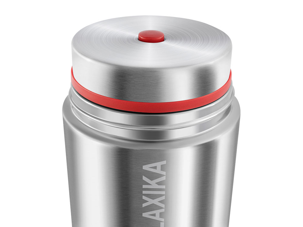 Термос для еды Relaxika 301 в чехле, 1200 мл, стальной-4
