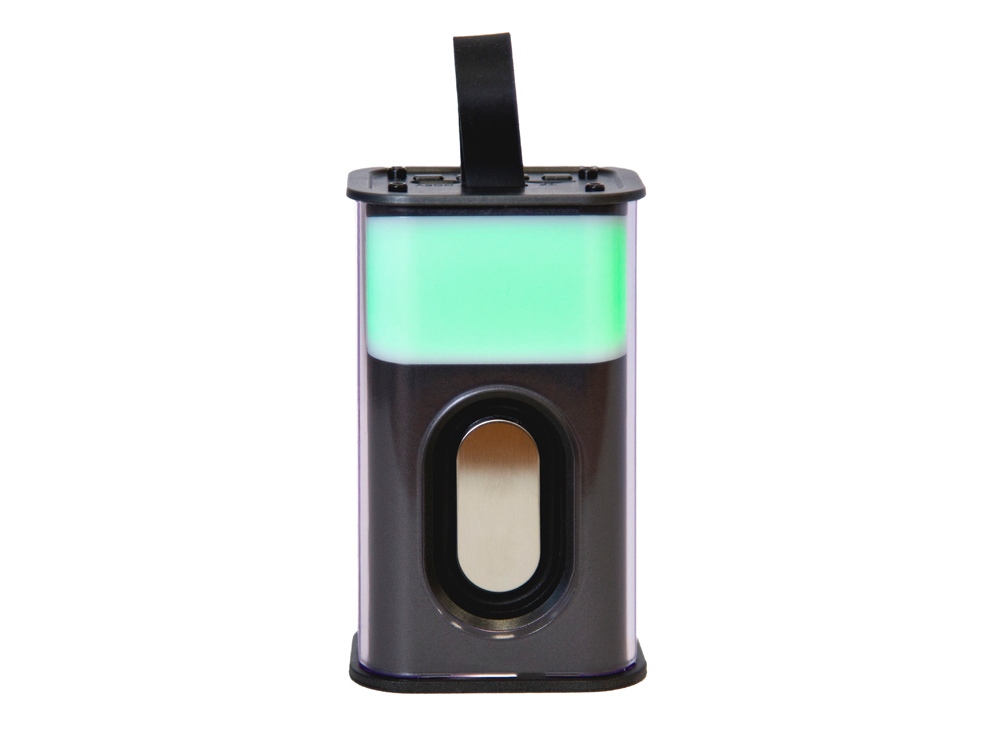 Колонка с RGB подсветкой Sona, черный-5