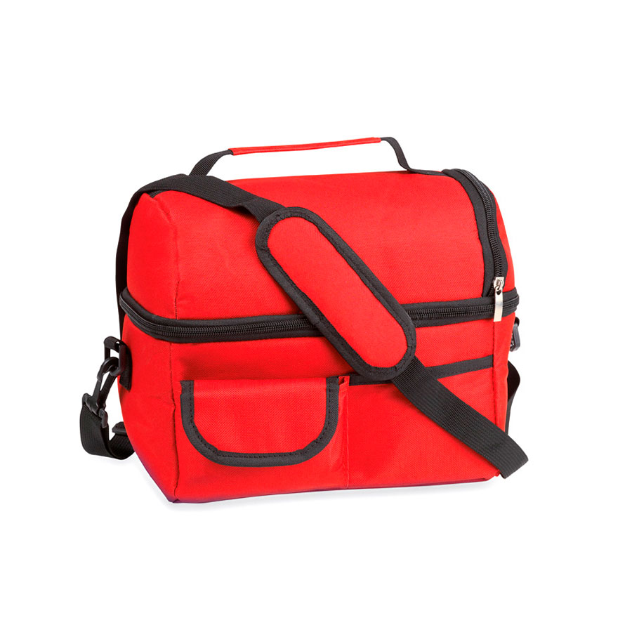 Термосумка BEMEL, красный, 25 x 24 x 15 см, полиэстер 600D, красный-0
