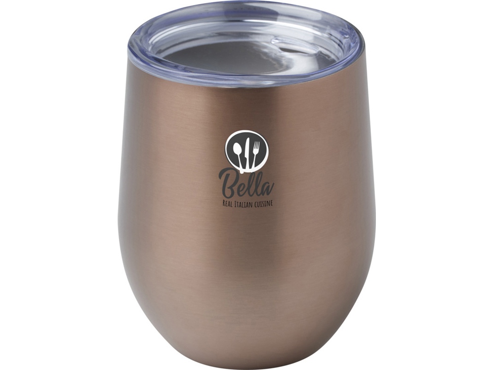 Corzo медная чашка с вакуумной изоляцией, сертифицированная согласно RCS, 350 мл - Бронзовый-7