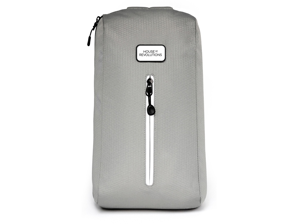 Сумка-слинг Nomad на одно плечо из водостойкого переработанного пластика, серый-1