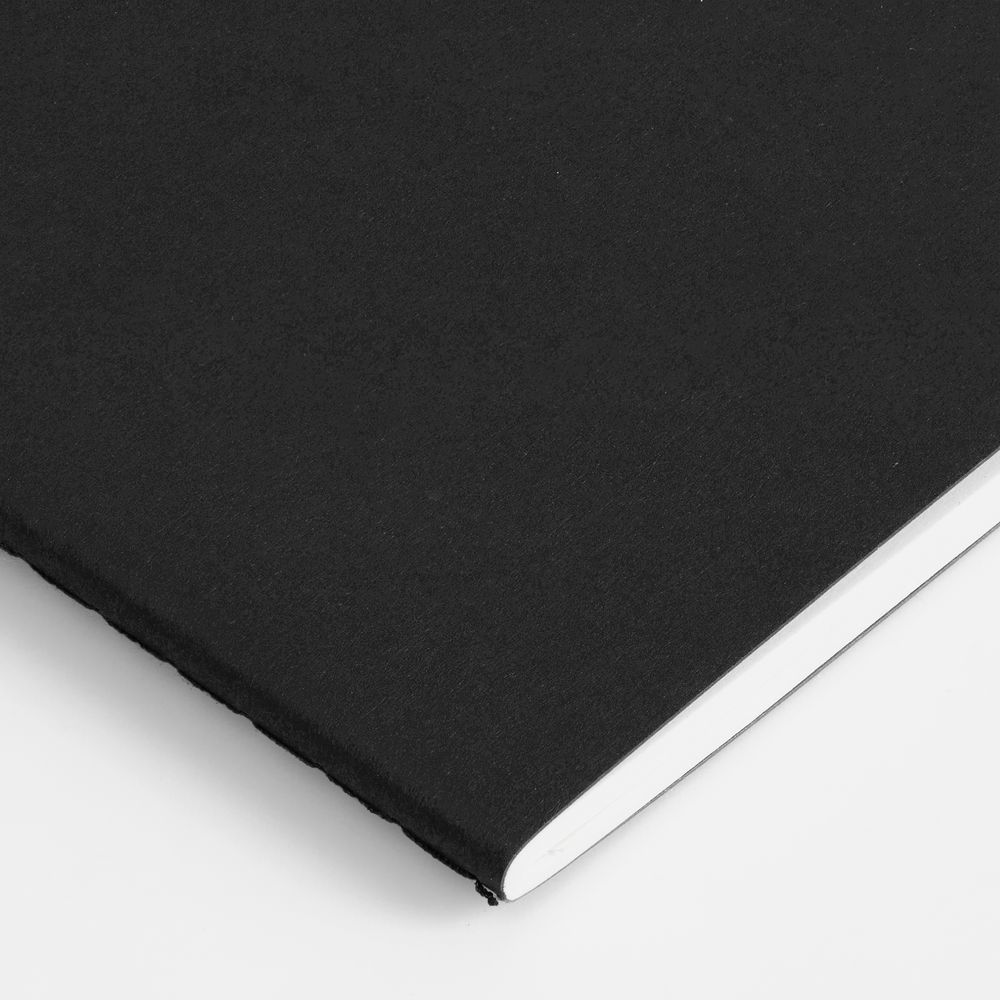 Блокнот Marco в клетку, черный-4