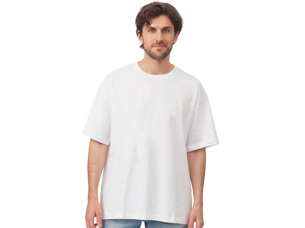 Футболка оверсайз Vienna унисекс , белый-1