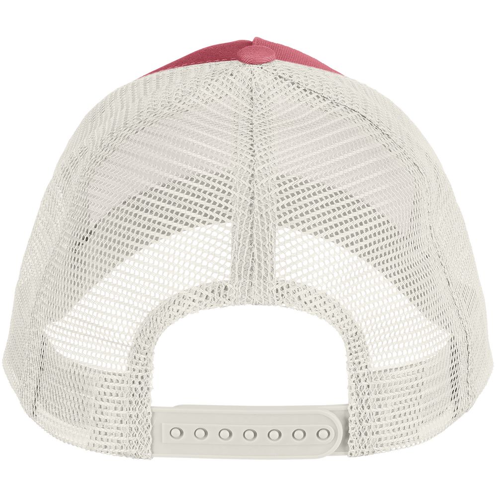 Бейсболка Blink, розовая (лососевая) с молочно-белым-2