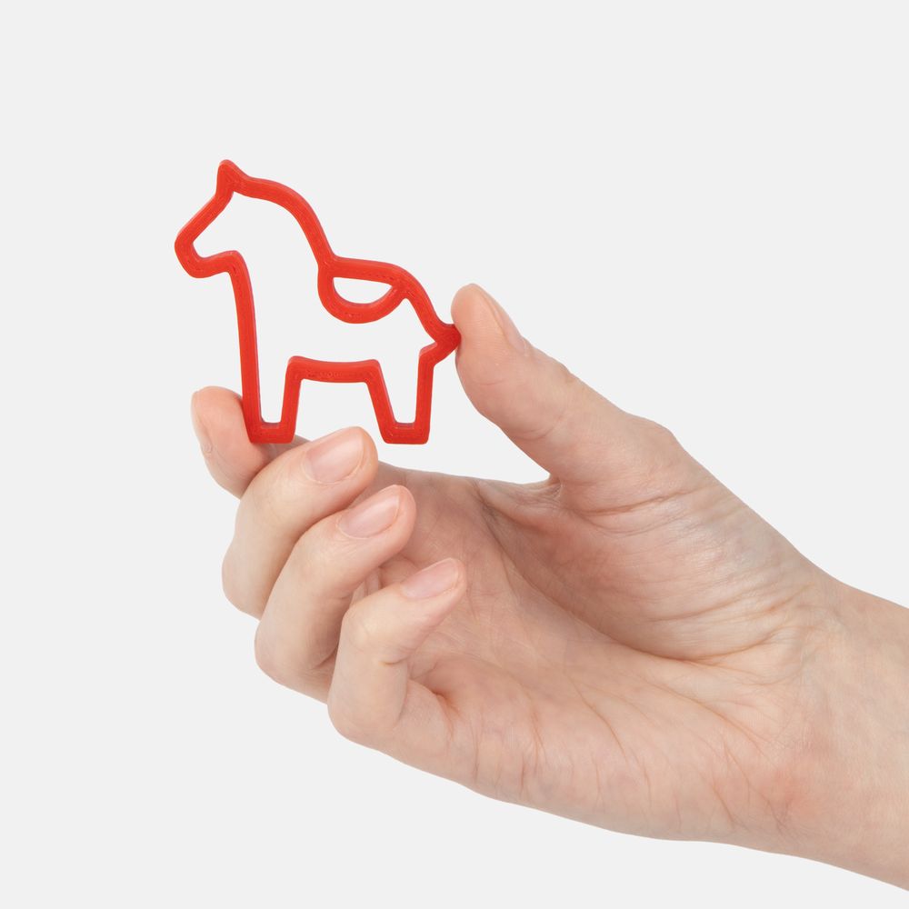 Подвеска «Лошадка с седлом», 3D-печать на заказ-2