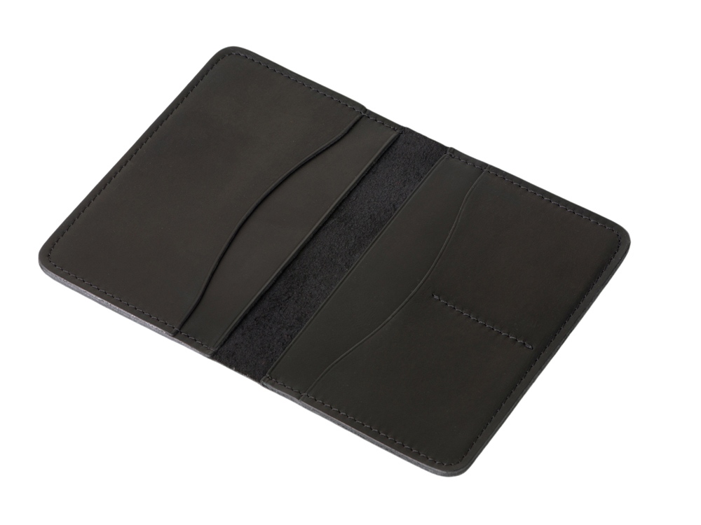 Докхолдер кожаный, черный-1