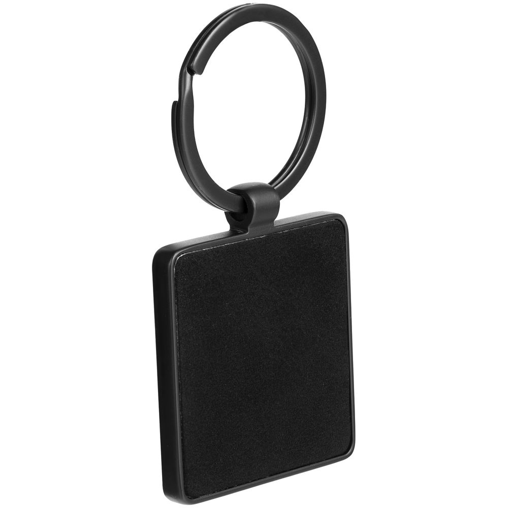 Брелок Gun Metal Square, графитовый-0