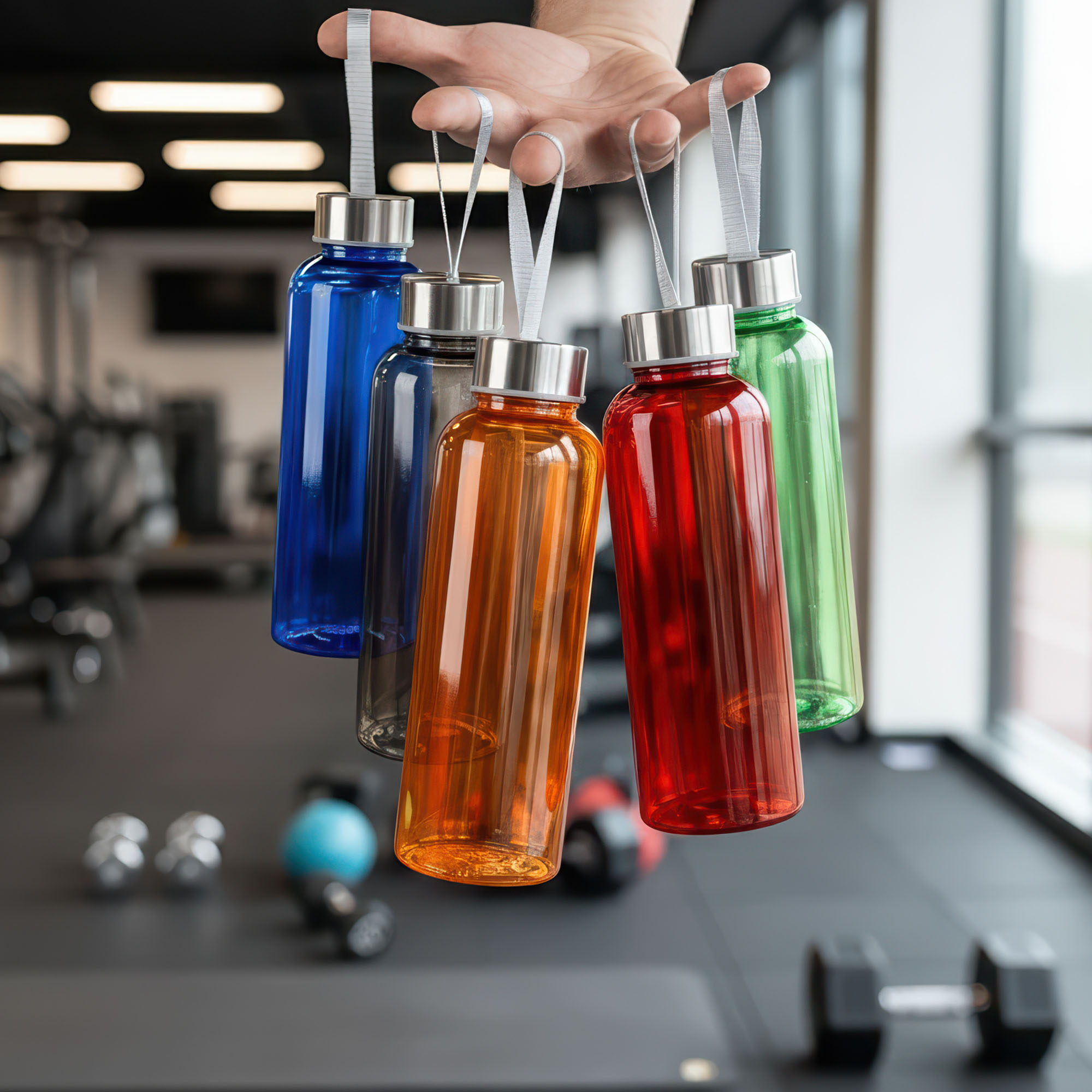 Бутылка для воды "H2O" 500 мл-7