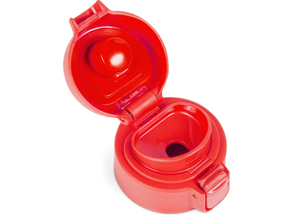 Термокружка Relaxika 701 (0,48 литра), красная (без лого)-14