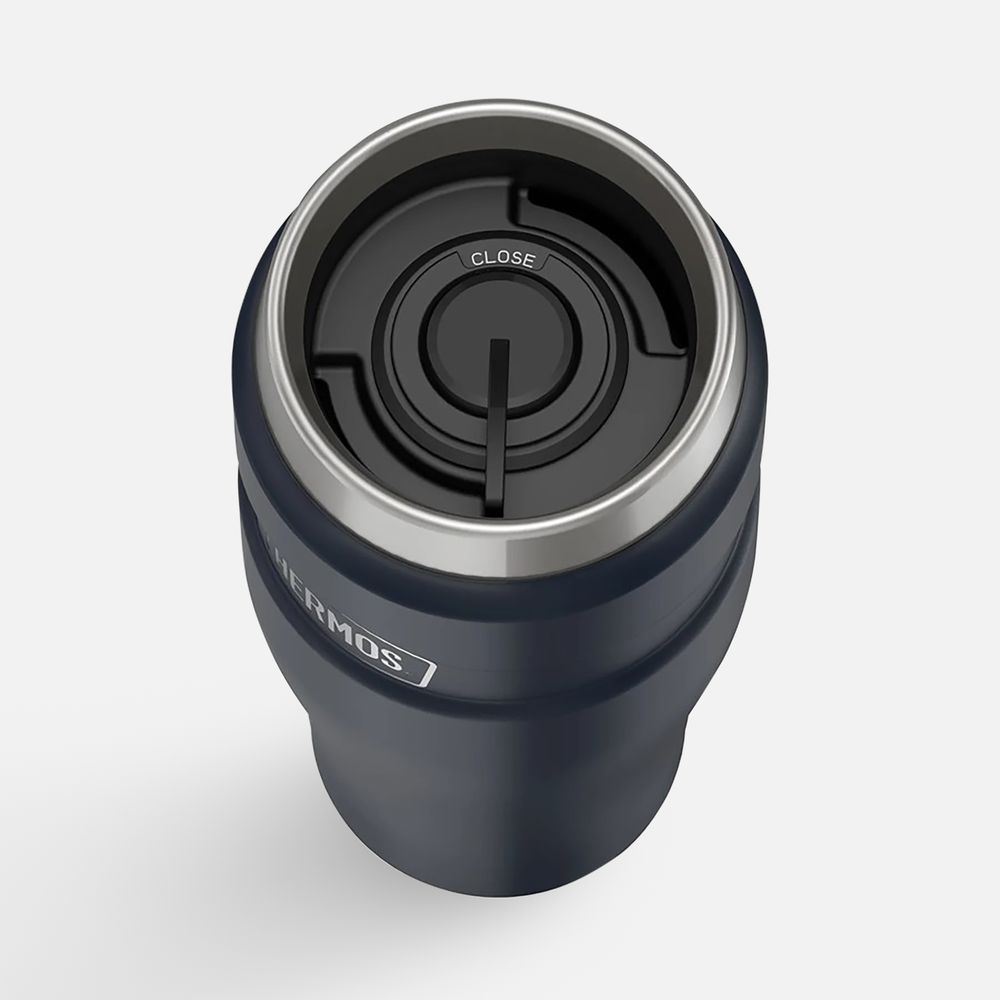 Термокружка King 470, темно-синяя-3