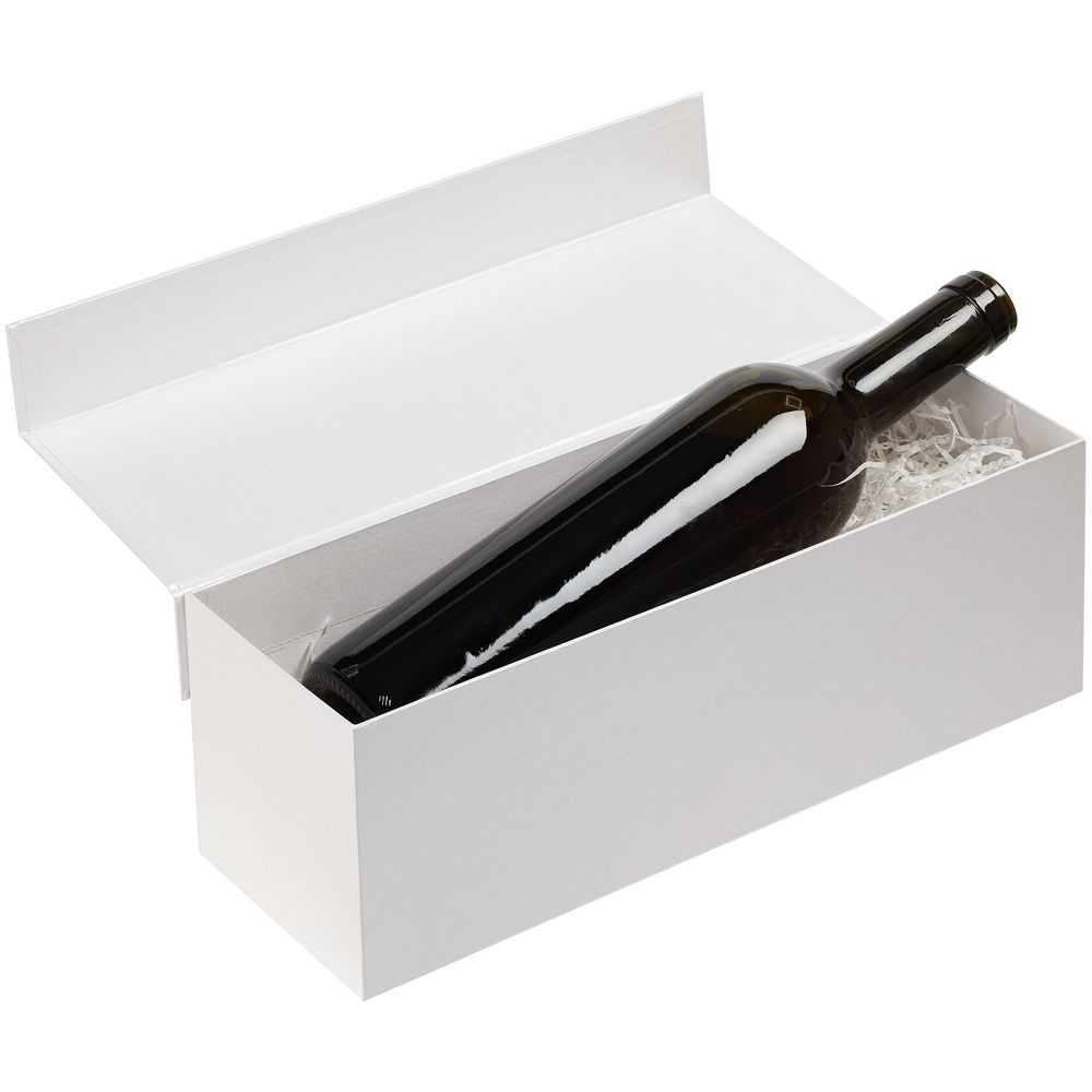 Коробка под бутылку Color Jacket, белая-3