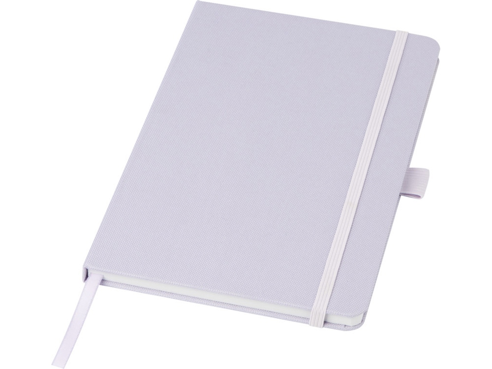 Блокнот Honua форматом A5 из переработанной бумаги с обложкой из переработанного ПЭТ, лиловый-0