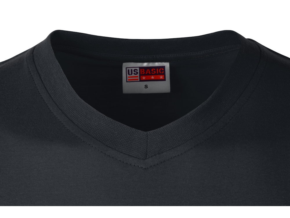 Футболка Heavy Super Club мужская с V-образным вырезом, темно-синий-7