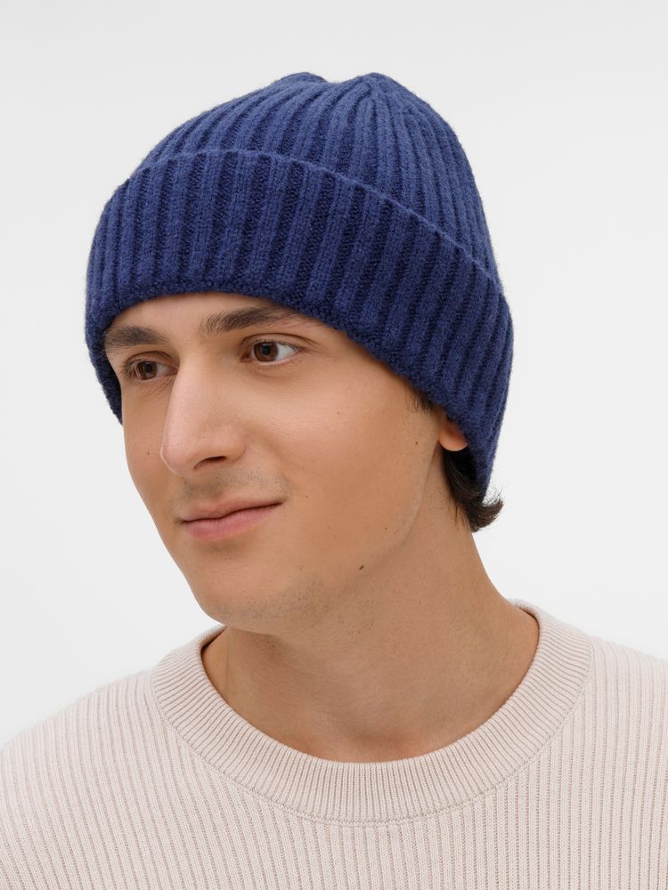 Шапка Laconi, синяя-3