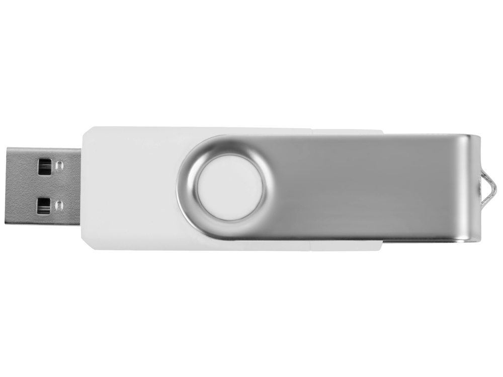 USB3.0/USB Type-C флешка на 16 Гб Квебек C, белый-4