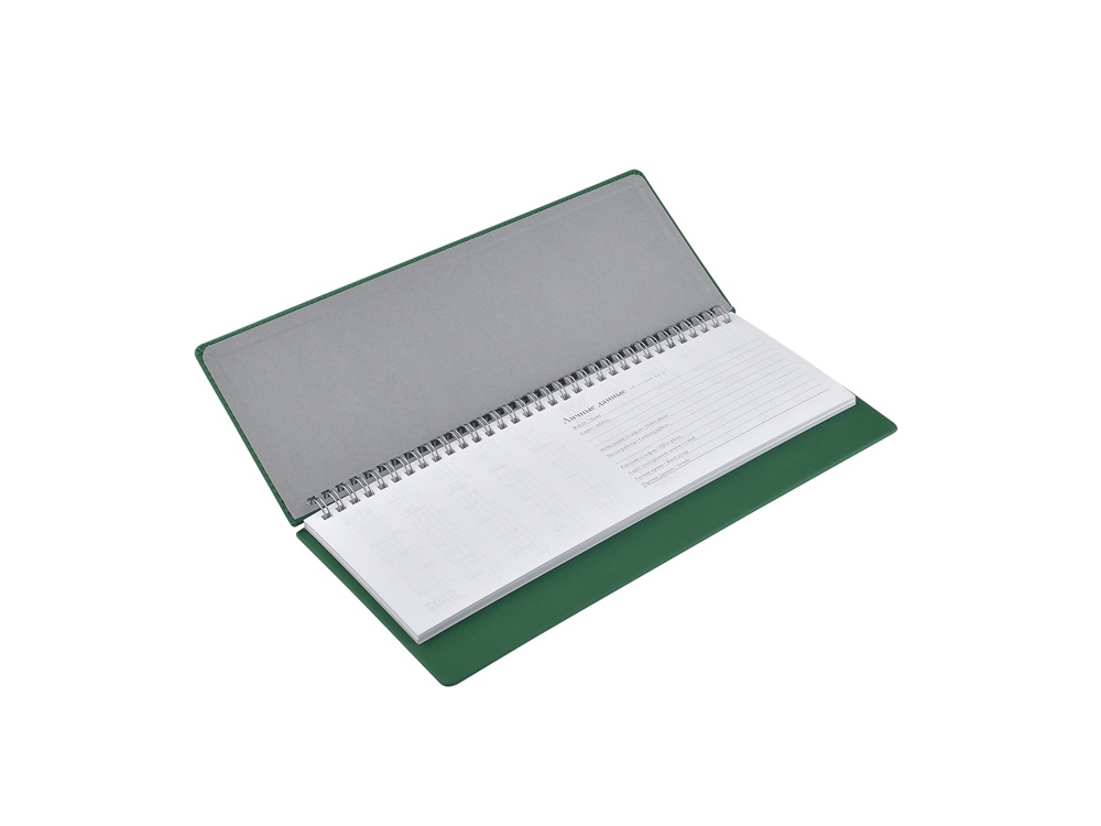 Планинг датированный Velvet 2026, зеленый-2