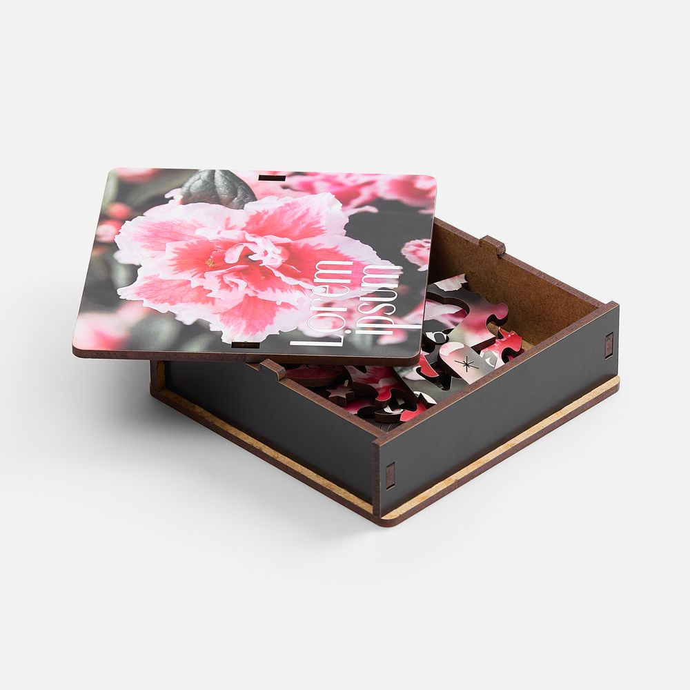 Деревянный пазл в шкатулке PuzzleBox на заказ-3