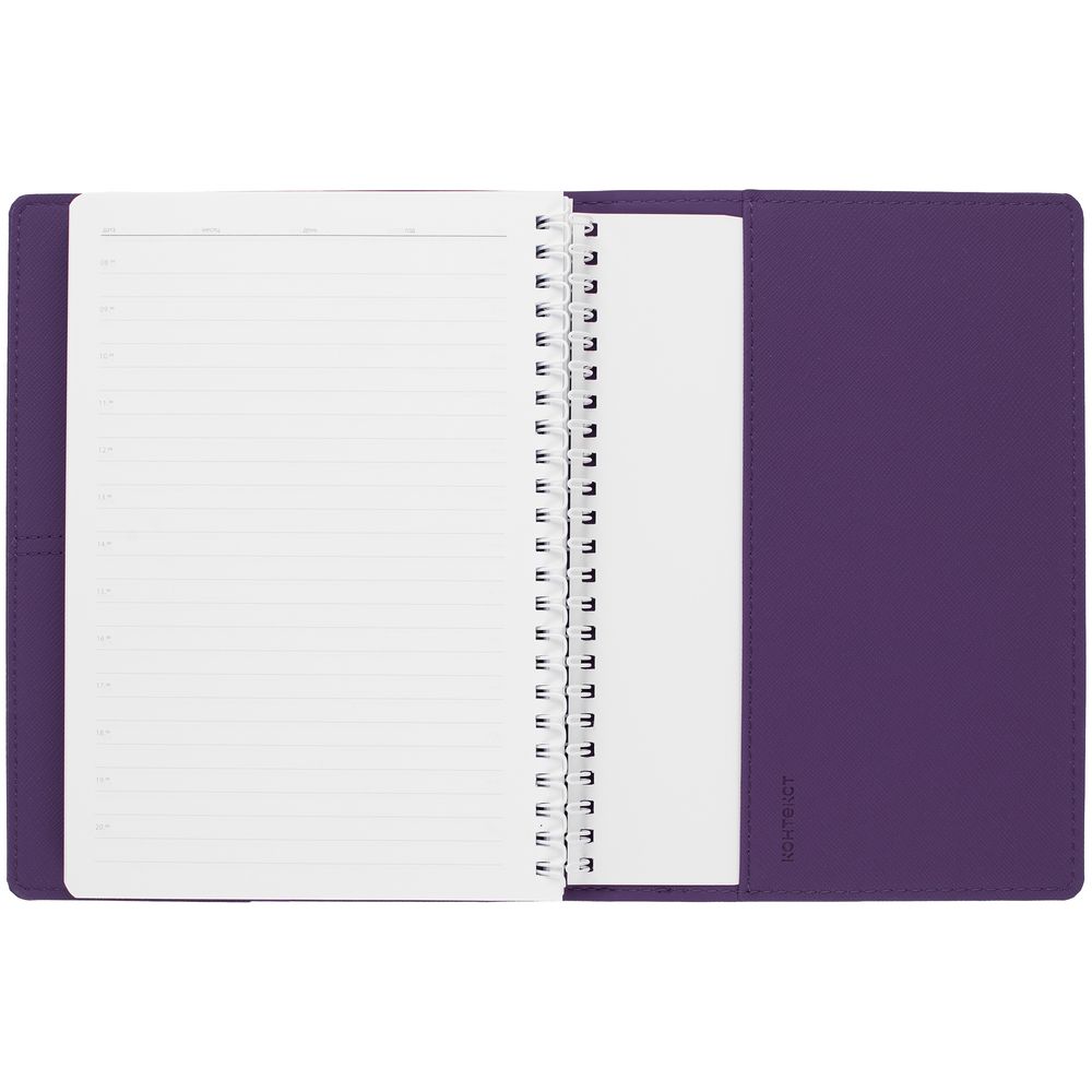 Ежедневник Spring Touch, недатированный, фиолетовый-3