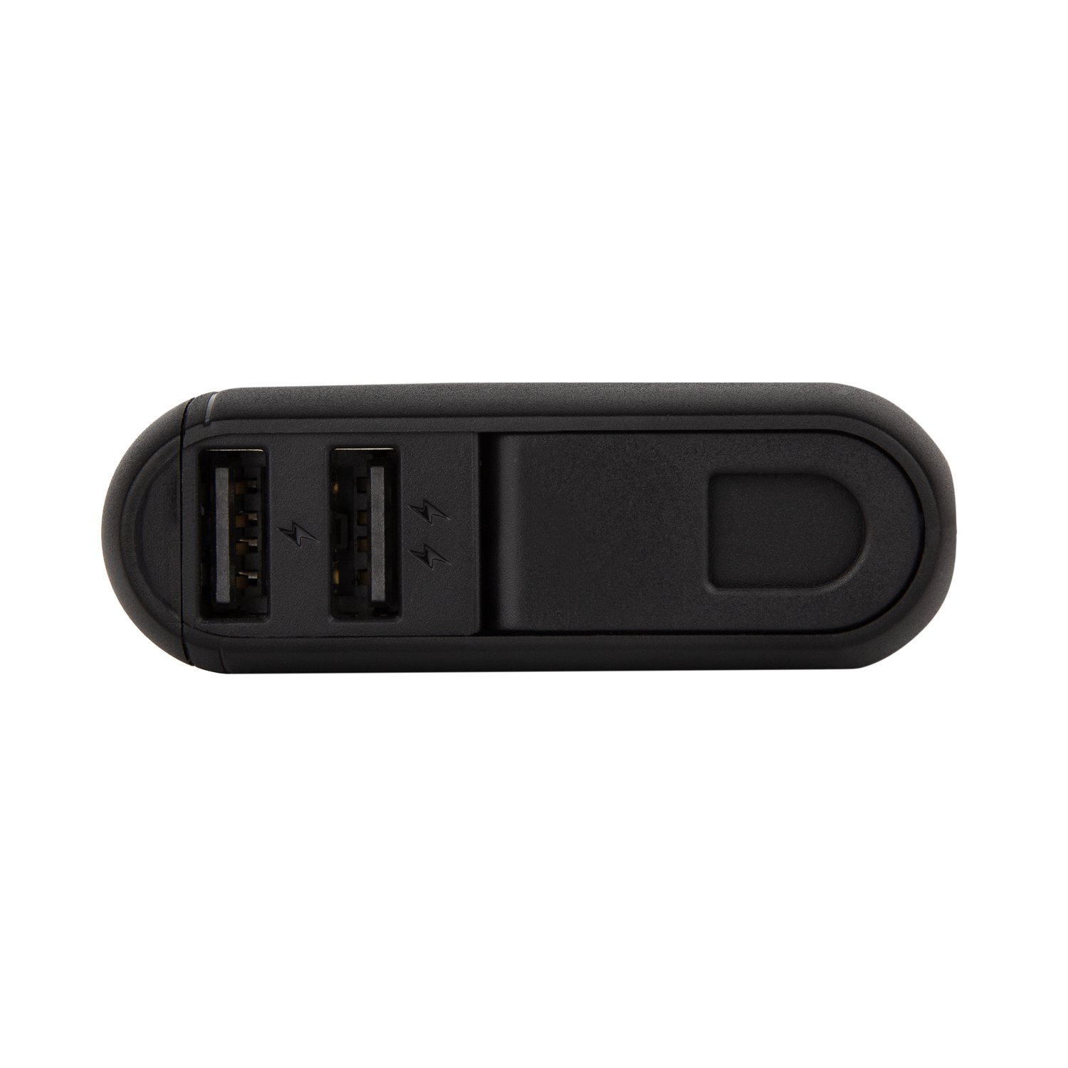 Внешний аккумулятор с встроенной УФ лампой Uno 6000 mAh, черный-4