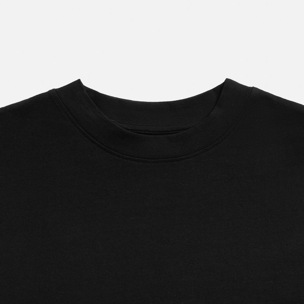 Футболка оверсайз Big Boss, черная-3