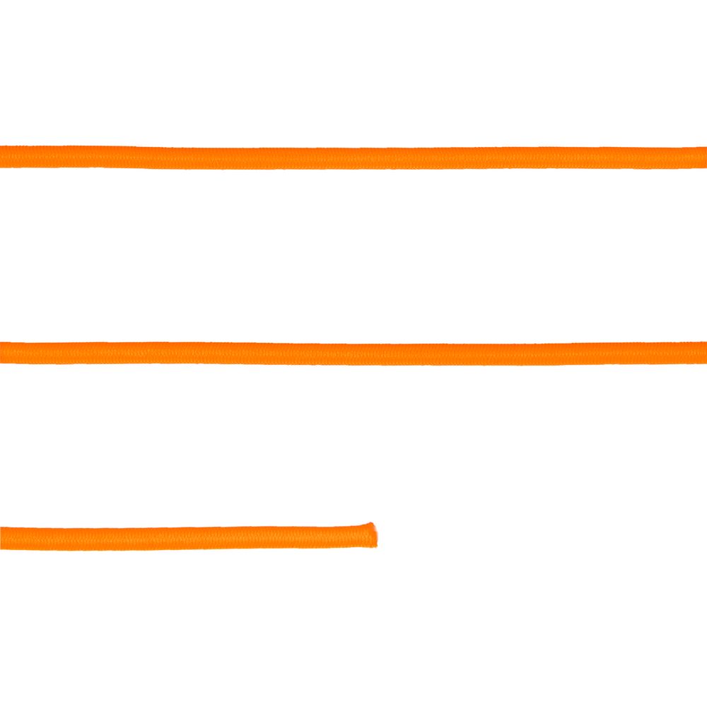 Круглая резинка Chapu S, оранжевый неон, 30 см-1