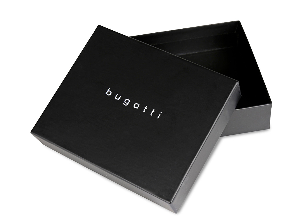 Портмоне BUGATTI ЧЕРНАЯ МАГИЯ | BLACK MAGIC, с защитой данных RFID, черное, натуральная кожа козы, 11,5х2х9 см-7