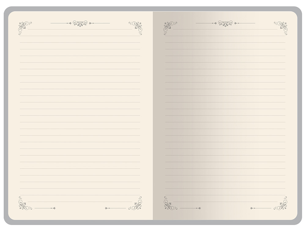 Ежедневник недатированный А5 Royal, зеленый с бронзовым срезом-5