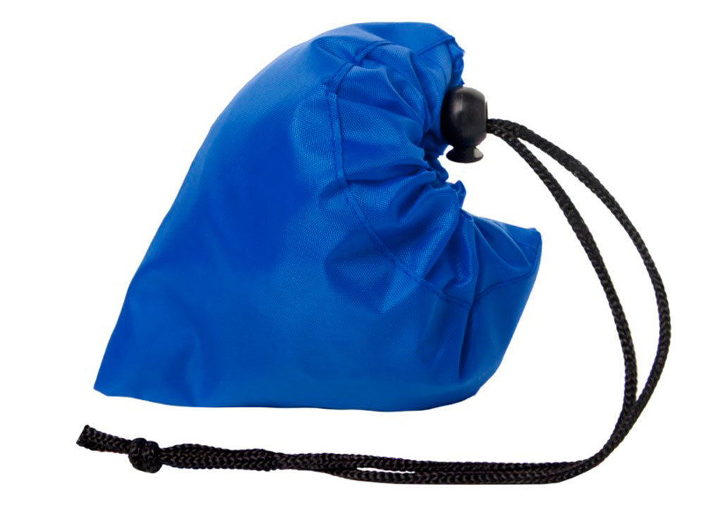 Складная эко-сумка Sabia из вторичного ПЭТ, ярко-синий-4