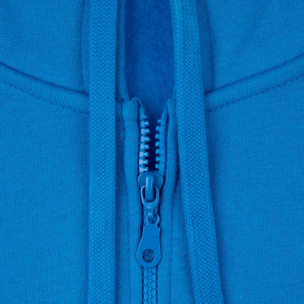 Толстовка на молнии с капюшоном Siverga Heavy 2.0, бирюзовая-2