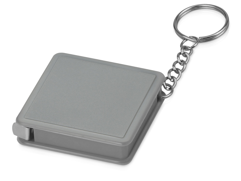 Брелок-рулетка Дюйм, 1 м., серый-0