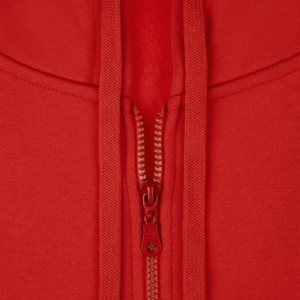 Толстовка на молнии с капюшоном Siverga Heavy 2.0, красная-2