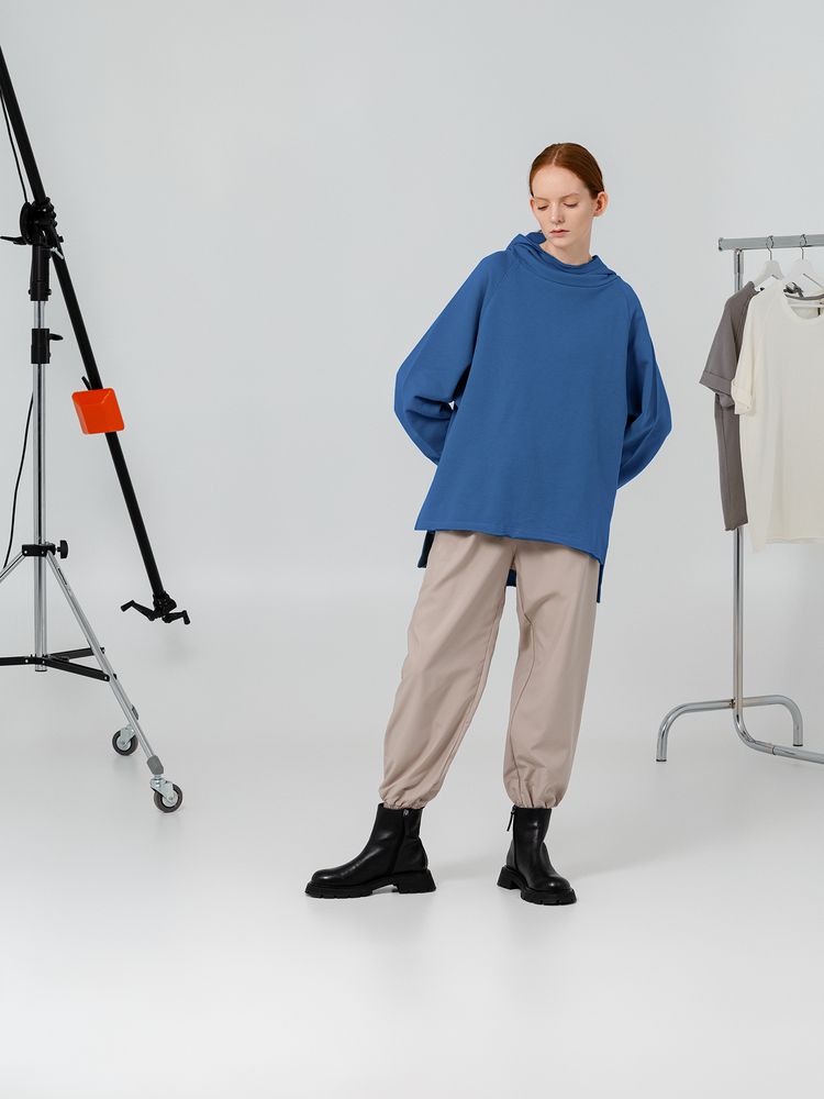 Худи унисекс Vozduh 1.0, синее-2