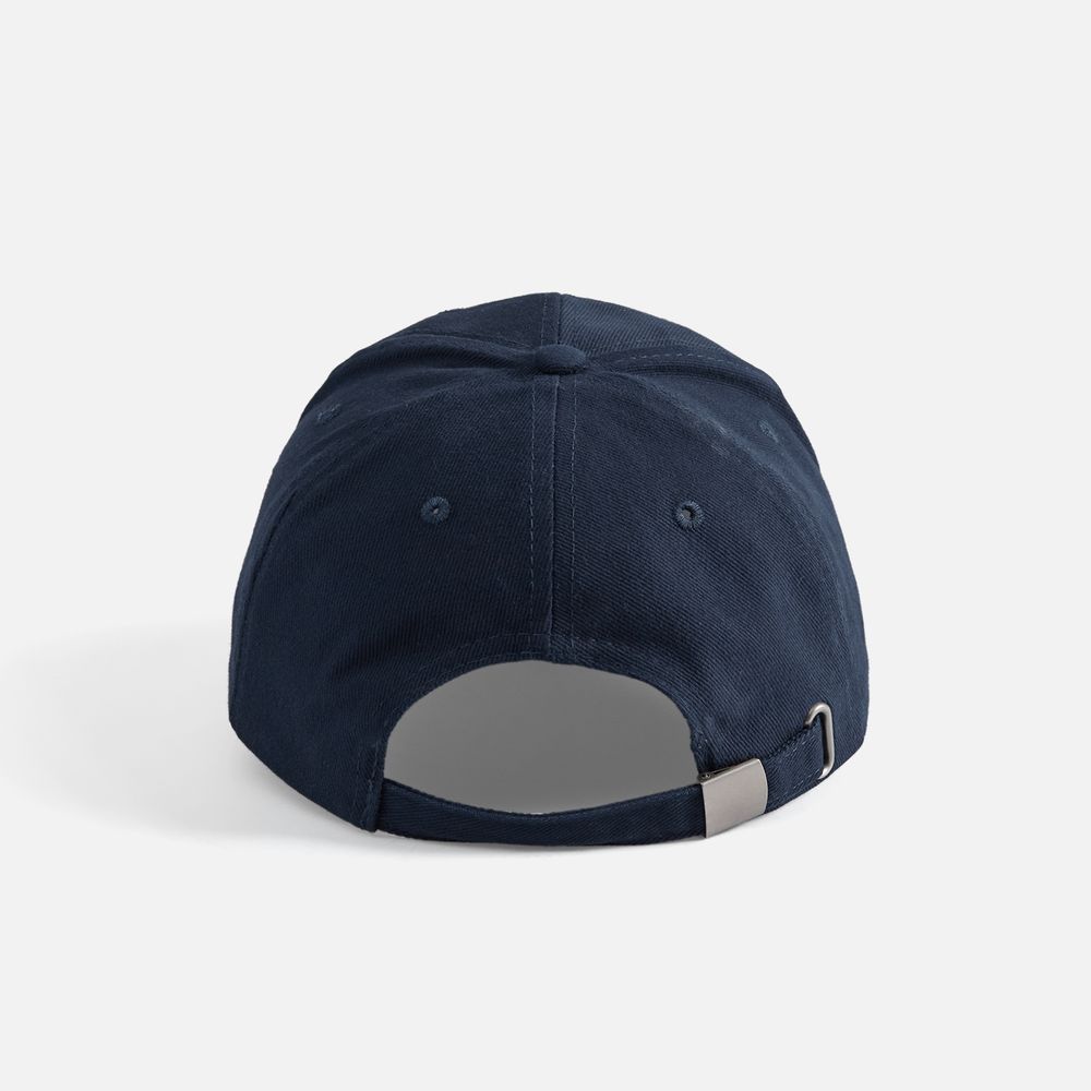 Бейсболка Buffalo, темно-синяя с белым-2