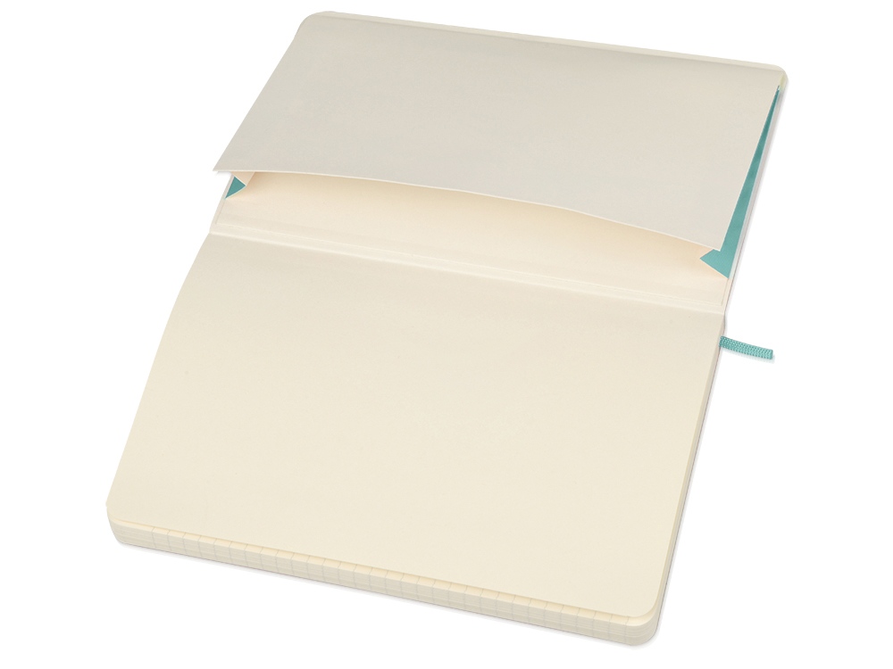 Записная книжка Moleskine Classic Soft (в линейку), Large (13х21см), морская волна-2
