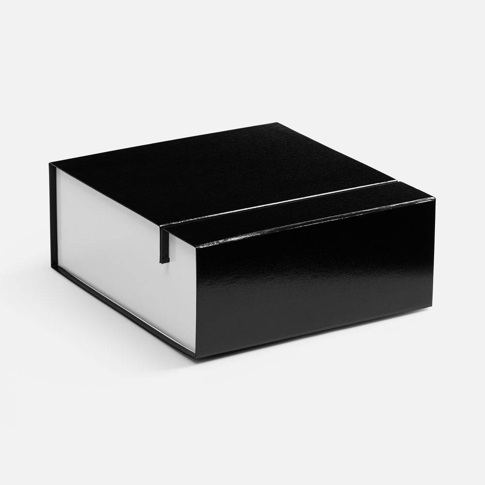 Коробка складная Wishful, S, черная-0