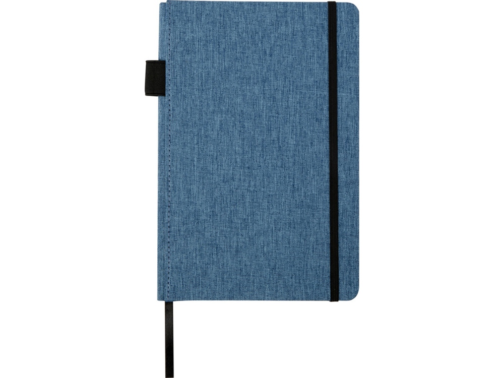 Блокнот Orin, формат А5, из переработанного ПЭТ, синий-1