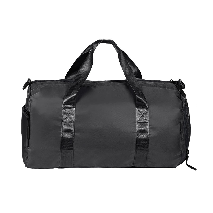 Сумка спортивная "Gym"; чёрная; 45х21х20 см; полиэстер, черный-0