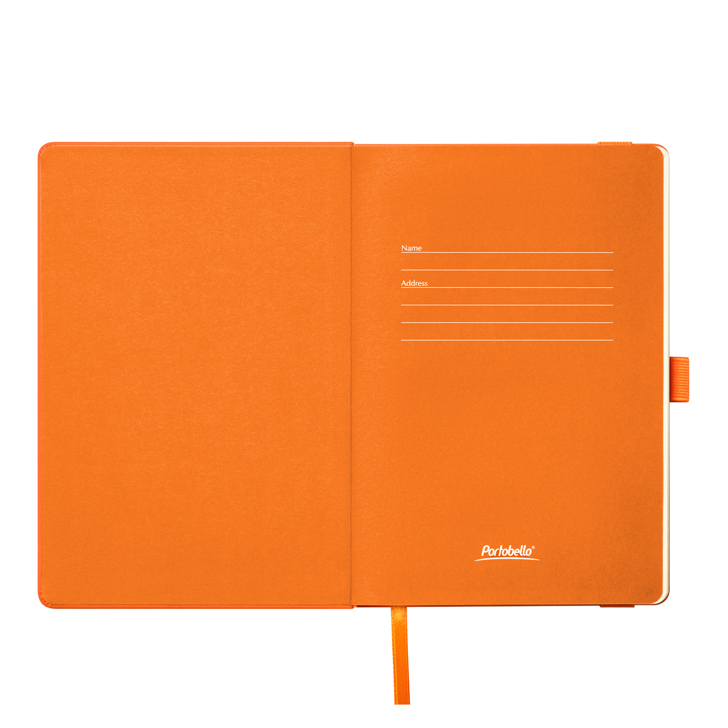 Ежедневник Альфа (Alpha) недатированный, оранжевый/оранжевый-6