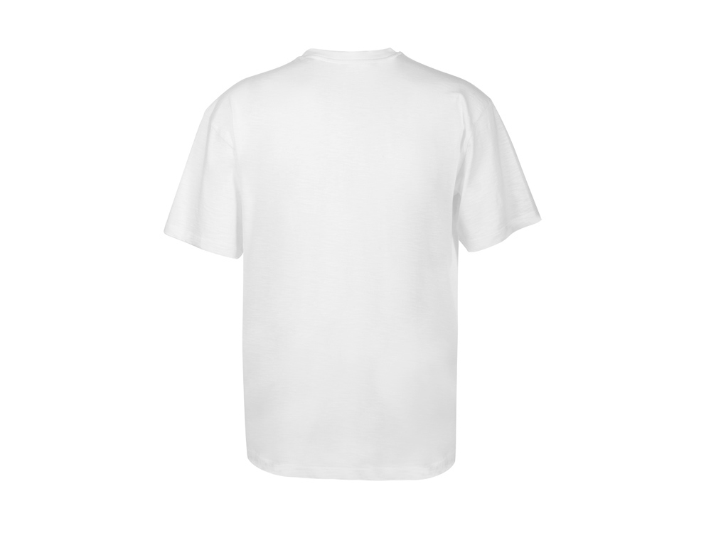 Футболка из джерси с протяжками Portofino унисекс, белый-9