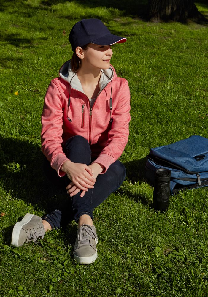 Бейсболка Longchamp, темно-синяя-5