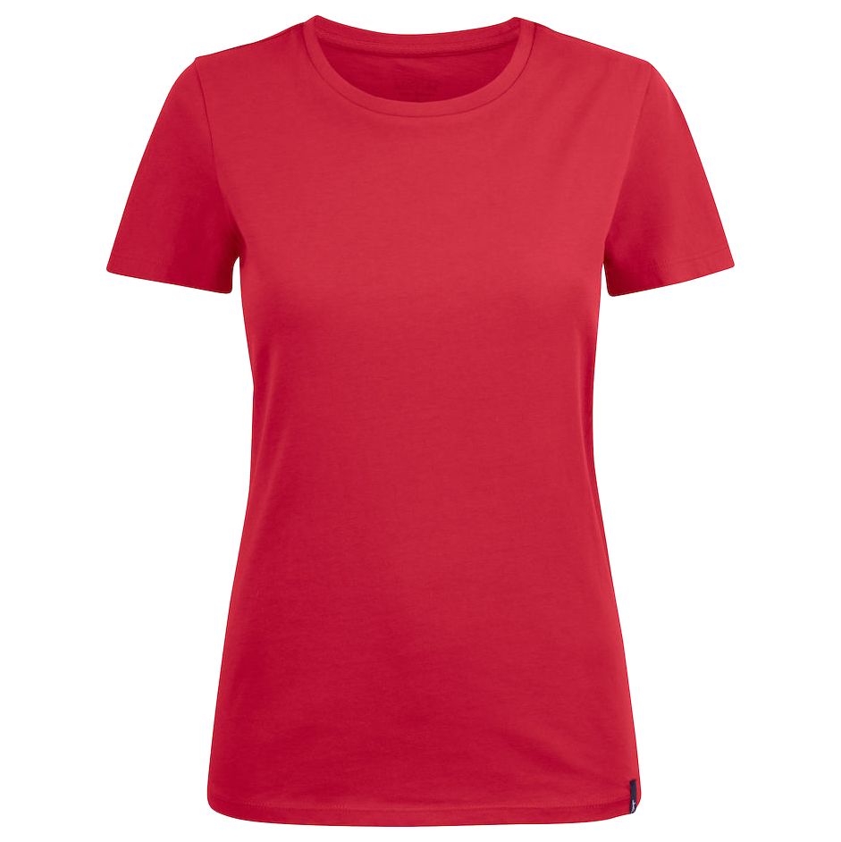 Футболка женская Ladies American U, красная-1