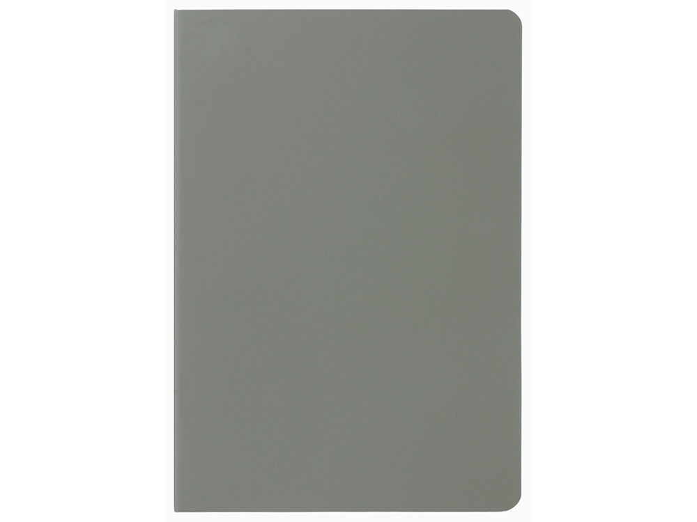 Блокнот Wispy 2.0, гибкая обложка A5, 64 листа в линейку, серый-2