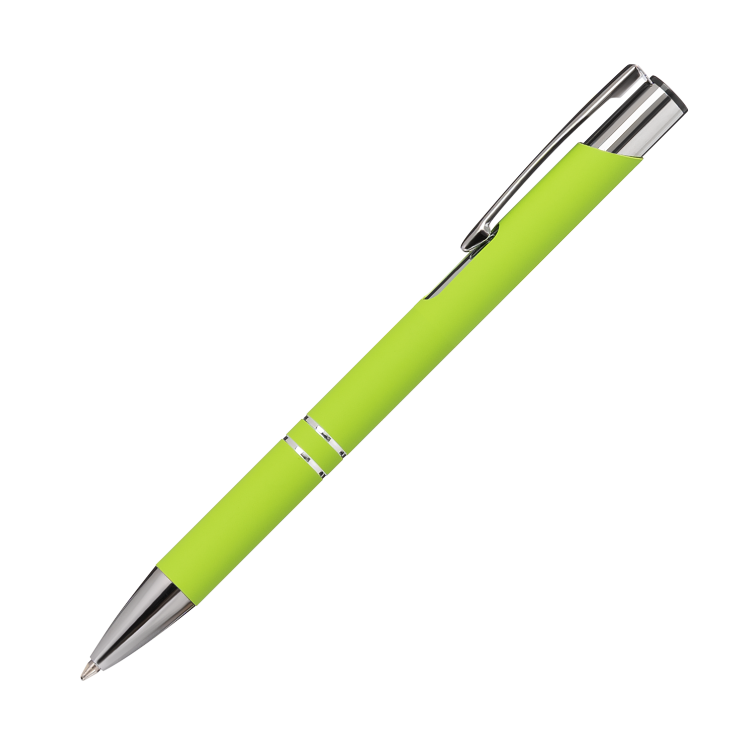 Шариковая ручка Alpha, салатовая-0