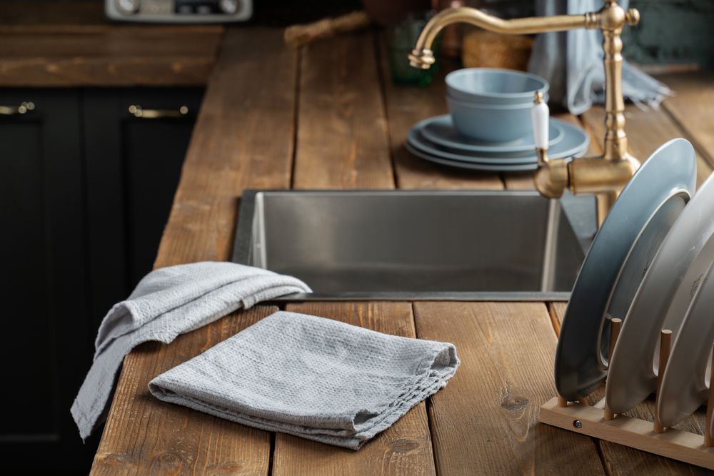 Набор полотенец Fine Line, красный-4