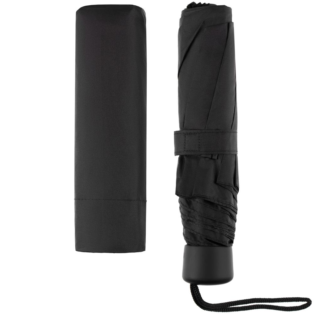 Зонт складной Trend Mini, черный-2