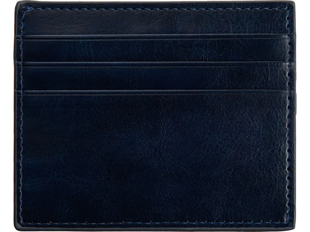 Картхолдер для 6 пластиковых карт с RFID-защитой Fabrizio, синий-5