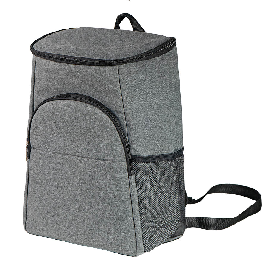 Терморюкзак "PUT", 39 x 27 x 18 см, полиэстер 300D, PEVA, серый меланж, серый меланж-2