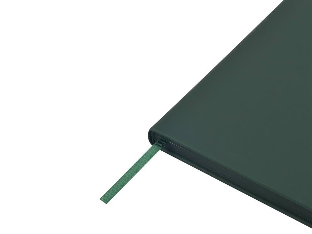 Ежедневник А5 Megapolis Color New soft-touch, темно-зеленый-3