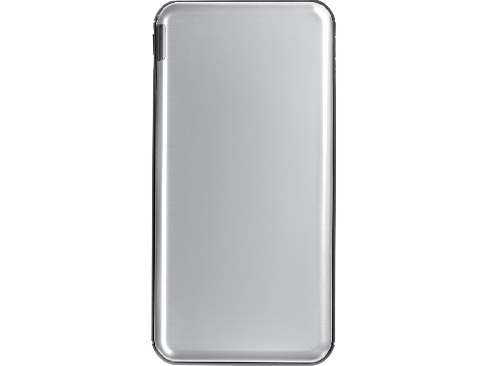 Внешний аккумулятор Forge v.2, металл, 10000mah, серебристый-1