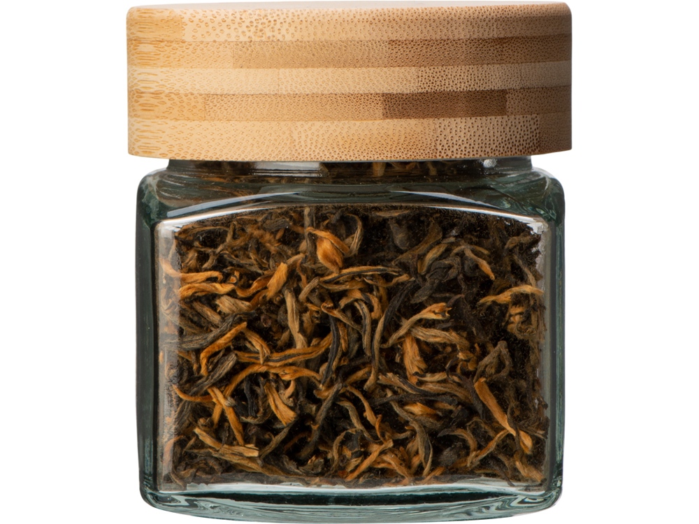 Чай красный, серия Ceremony, Жянь хун (золотая обезьяна), стеклянная банка-1